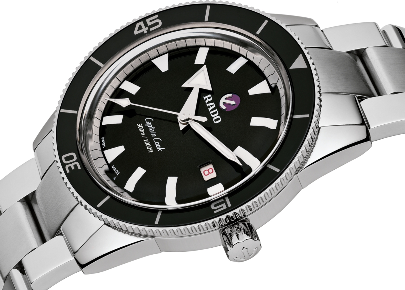 Часы Rado Captain Cook Automatic 300 m 763.6105.3.015 (alt. ref. R32105153)  (alt. ref. R32105153)
