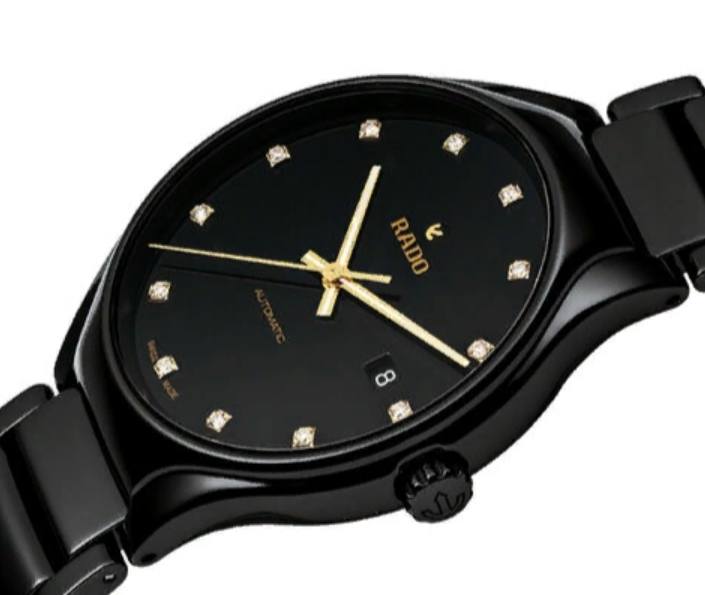 Женские механический с автоподзаводом часы Rado True 763.6109.3.073 черный керамический — Изображение 3