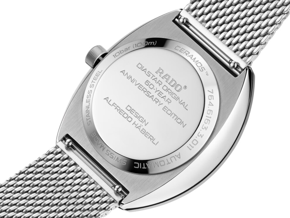 Мужские механический с автоподзаводом часы Rado DiaStar 764.6163.3.511 серебристый нержавеющая сталь — Изображение 7