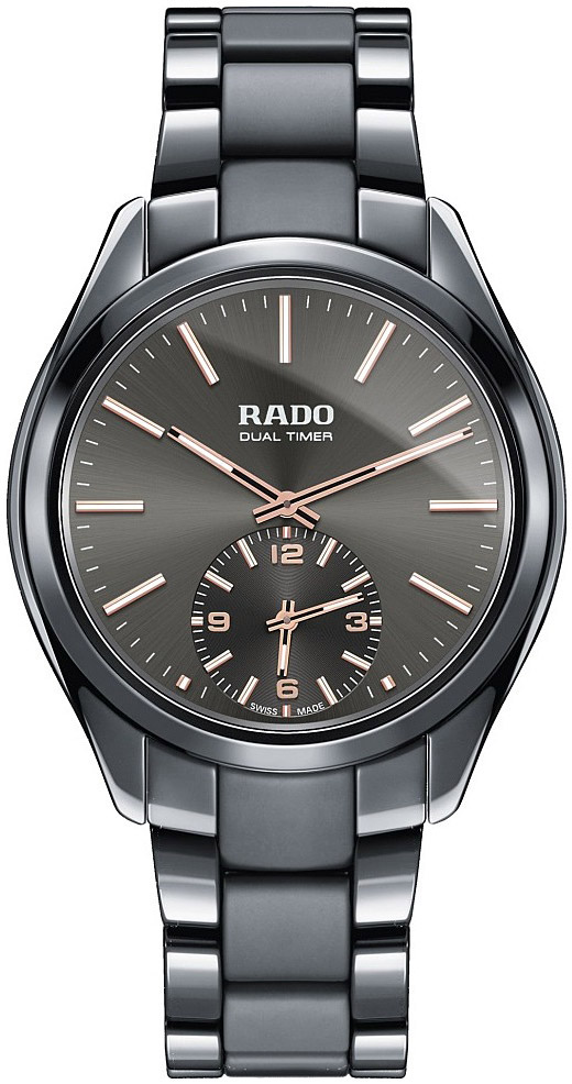 Мужские кварцевый часы Rado HyperChrome 765.0102.3.017 черный керамика — Изображение 1