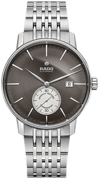 Мужские механический хронометр с автоподзаводом часы Rado Coupole Classic 773.3880.4.010 черный нержавеющая сталь — Изображение 1