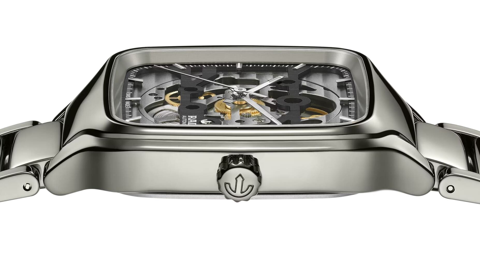 Унисекс механический с автоподзаводом часы Rado True Square 808.6125.3.015  керамика — Изображение 3