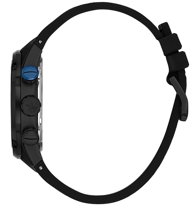 Мужские часы Santa Barbara Polo & Racquet Club Prive SB.3.10001-3, механизм кварцевый, циферблат синий, браслет кожа — Изображение 2