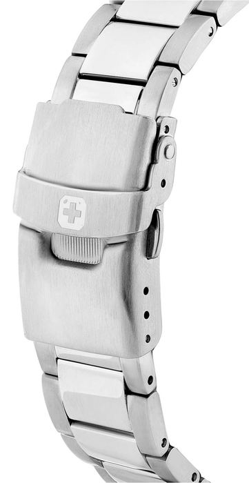 Женские часы Swiss Military Hanowa Manta Lady SMWLH0005303, механизм кварцевый, циферблат черный, браслет нержавеющая сталь — Изображение 3