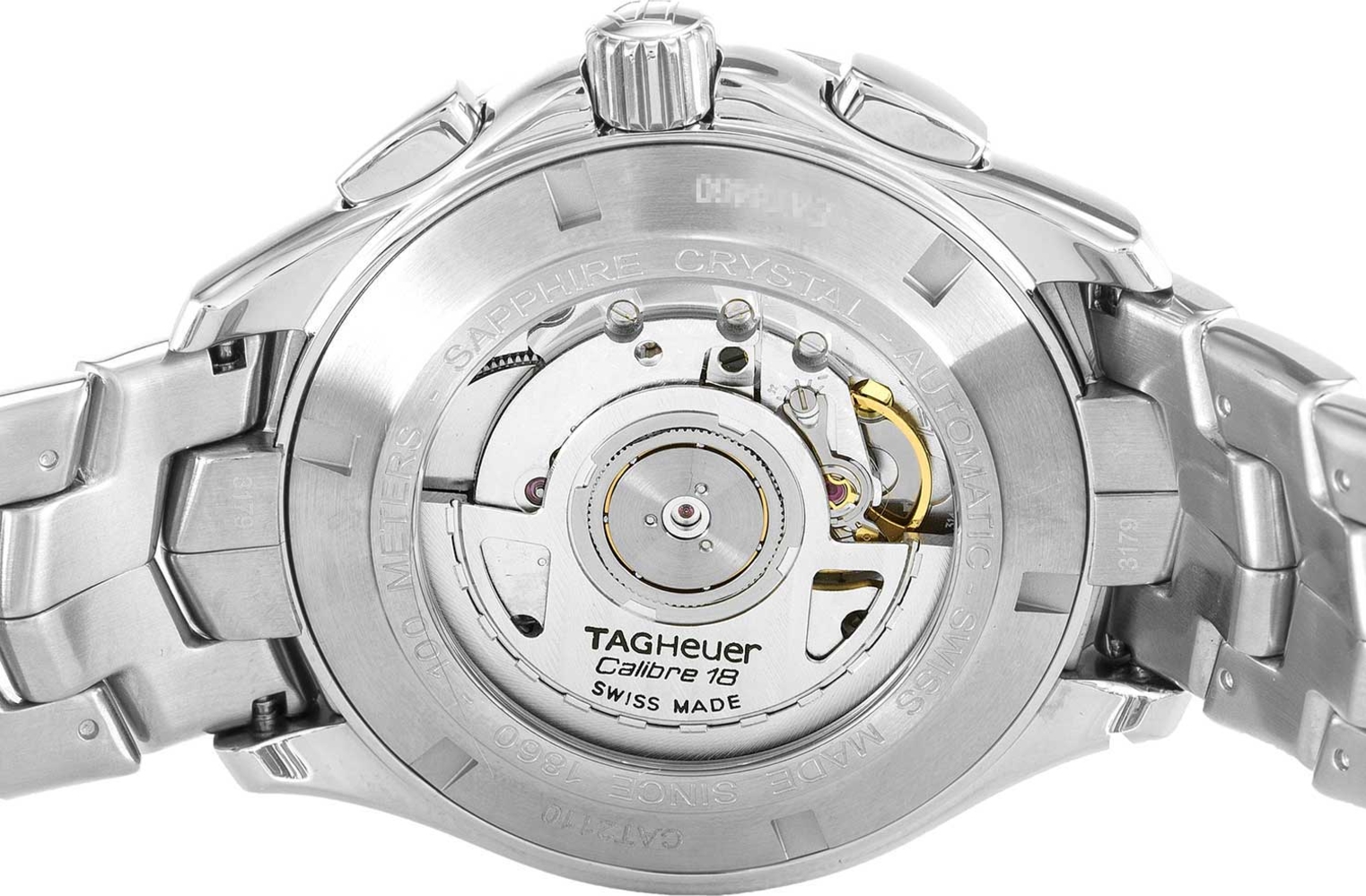 Мужские механический с автоподзаводом часы TAG Heuer Link CAT2111.BA0959 серебристый нержавеющая сталь — Изображение 2