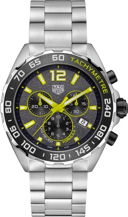 Мужские кварцевый часы TAG Heuer Formula 1 CAZ101AG.BA0842 серый нержавеющая сталь — Изображение 1