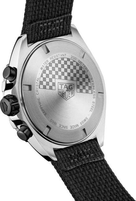Мужские часы TAG Heuer Formula 1 CAZ101AG.FC8304, механизм кварцевый, циферблат серый, браслет текстиль — Изображение 2