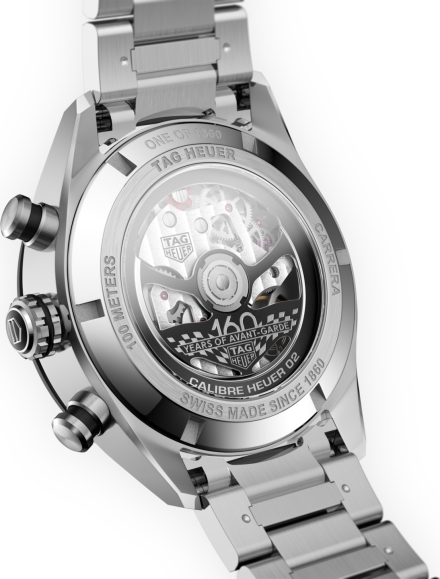 Мужские механический с автоподзаводом часы TAG Heuer Carrera 160 Years Anniversary CBN2A1D.BA0643 серый нержавеющая сталь — Изображение 2