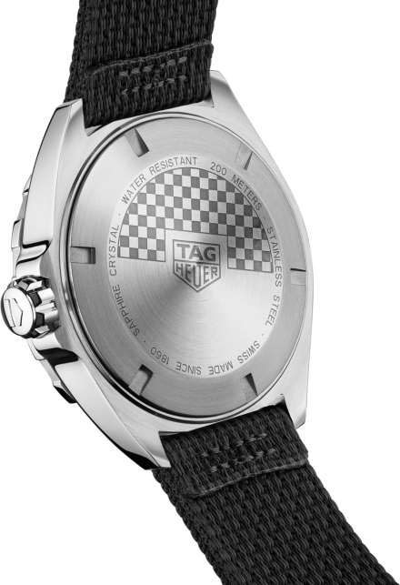 Мужские кварцевый часы TAG Heuer Formula 1 WAZ101A.FC8305 оранжевый ткань — Изображение 2
