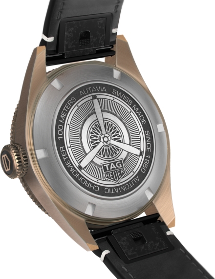 Мужские механический с автоподзаводом часы TAG Heuer Autavia WBE5192.FC8300 красный кожа — Изображение 2