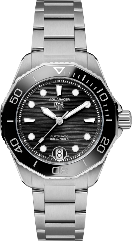 Женские механический с автоподзаводом часы TAG Heuer Aquaracer WBP231D.BA0626 черный нержавеющая сталь — Изображение 1