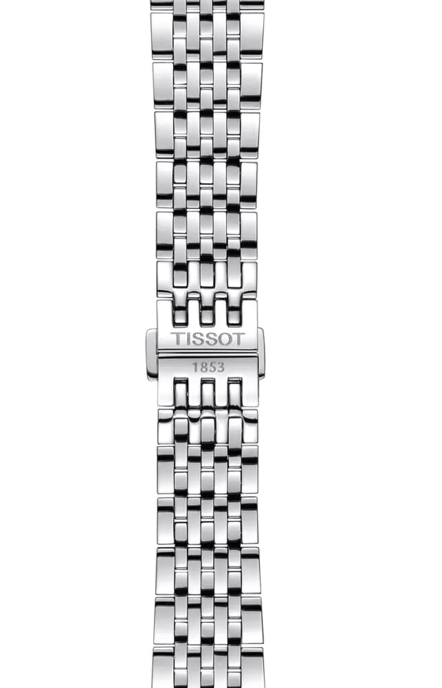 Мужские часы Tissot T006 41 T-Classic Le Locle T006.407.11.093.00, механизм механический с автоподзаводом, циферблат зеленый, браслет нержавеющая сталь — Изображение 4