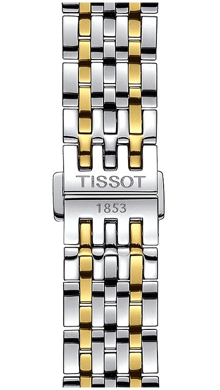 Мужские часы Tissot T006 41 T-Classic Le Locle T006.407.22.033.01, механизм механический с автоподзаводом, циферблат серебристый, браслет нержавеющая сталь + pvd — Изображение 3