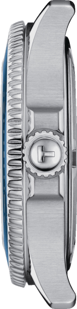 Женские часы Tissot T120 T-Sport Seastar 1000 T120.210.11.041.00, механизм кварцевый, циферблат синий, браслет нержавеющая сталь — Изображение 5