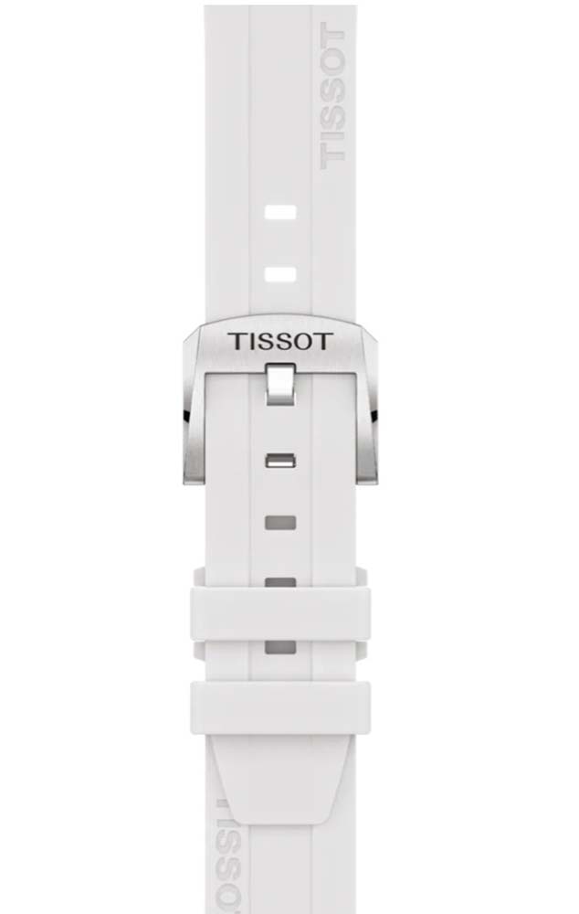 Женские кварцевый часы Tissot T120 T-Sport Seastar 1000 T120.217.17.011.00 серый синтетика — Изображение 5