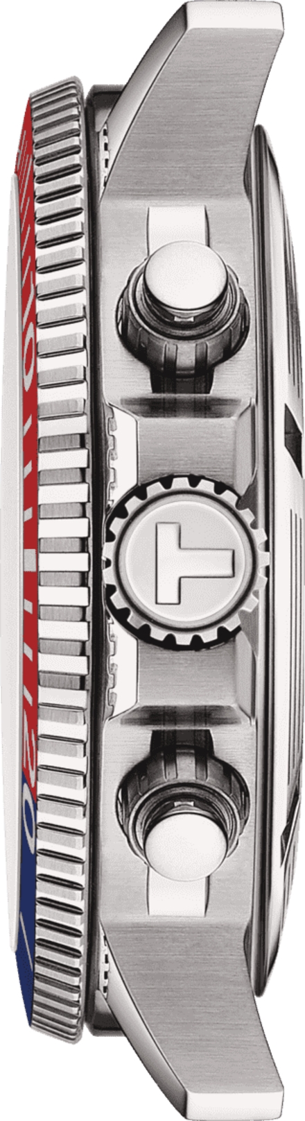 Мужские часы Tissot T066 T-Sport Seastar 1000 T120.417.11.041.03, механизм кварцевый, циферблат синий, браслет нержавеющая сталь — Изображение 3