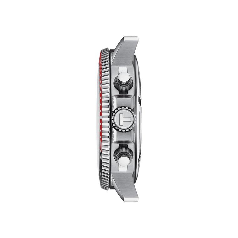 Мужские часы Tissot T066 T-Sport Seastar 1000 T120.417.11.051.01, механизм кварцевый, циферблат черный, браслет нержавеющая сталь — Изображение 3