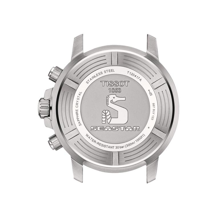 Мужские кварцевый часы Tissot T066 T-Sport Seastar 1000 T120.417.11.091.01 зеленый нержавеющая сталь — Изображение 2