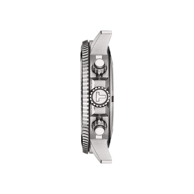 Мужские кварцевый часы Tissot T066 T-Sport Seastar 1000 T120.417.11.091.01 зеленый нержавеющая сталь — Изображение 3