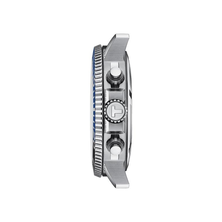 Мужские часы Tissot T066 T-Sport Seastar 1000 T120.417.17.051.02, механизм кварцевый, циферблат черный, браслет каучук — Изображение 3