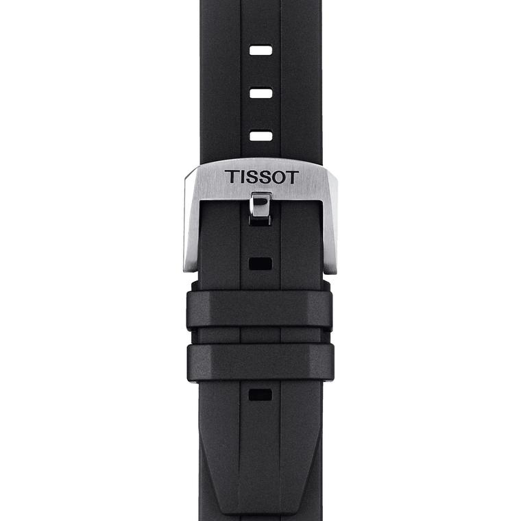 Мужские часы Tissot T066 T-Sport Seastar 1000 T120.417.17.051.02, механизм кварцевый, циферблат черный, браслет каучук — Изображение 5