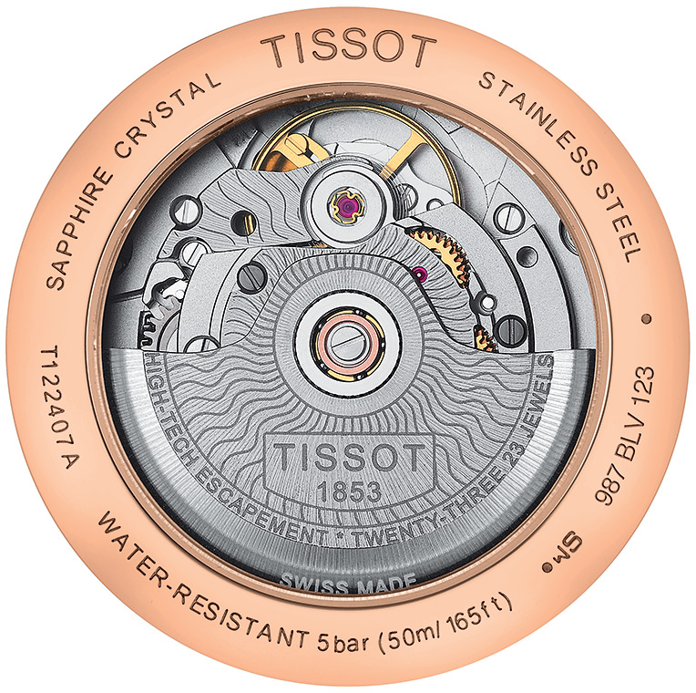 Часы Tissot T122.407.36.031.00 (alt. ref. T1224073603100)
