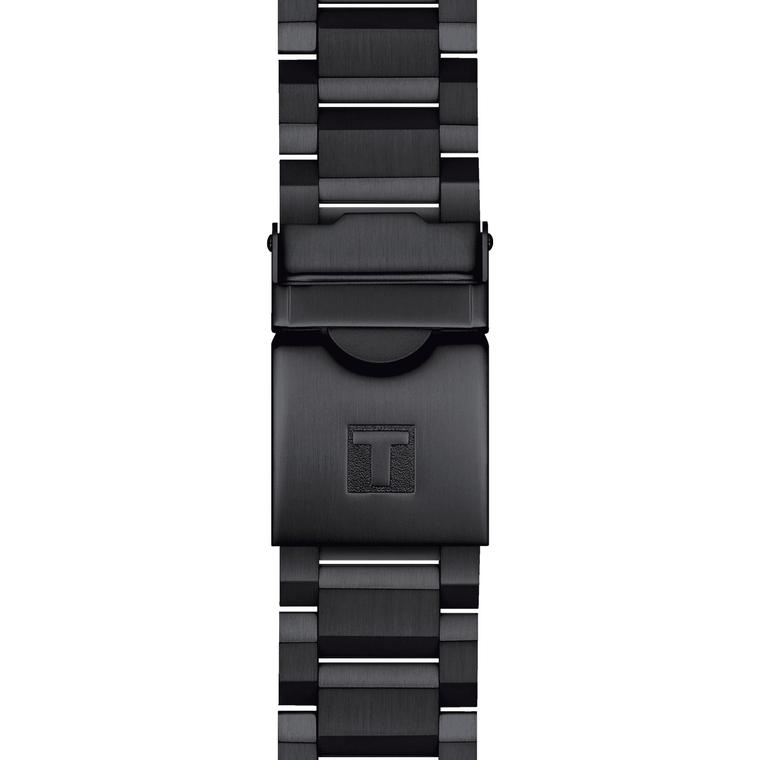 Мужские часы Tissot T125 T-Sport Supersport Chrono Quartz T125.617.33.051.00, механизм кварцевый, циферблат черный, браслет нержавеющая сталь — Изображение 6