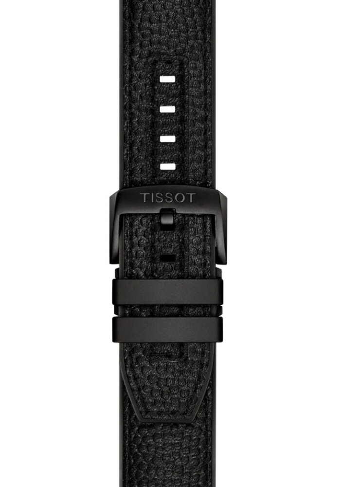 Мужские часы Tissot T125 T-Sport Supersport Chrono Quartz T125.617.37.067.00, механизм кварцевый, циферблат черный, браслет кожа — Изображение 7