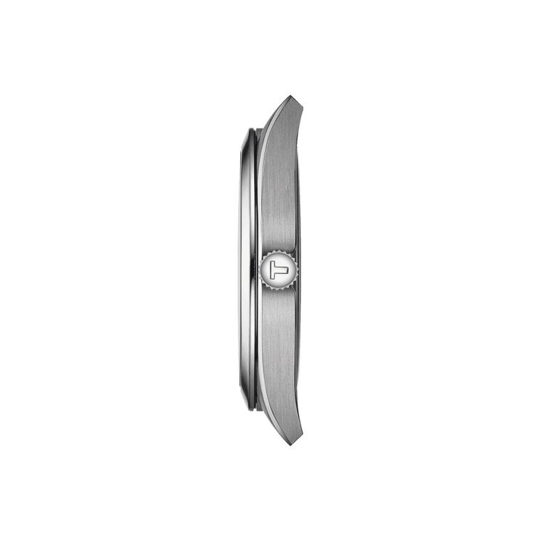 Мужские часы Tissot T098 T-Classic Gentleman T127.410.44.081.00, механизм кварцевый, циферблат серый, браслет титан — Изображение 5