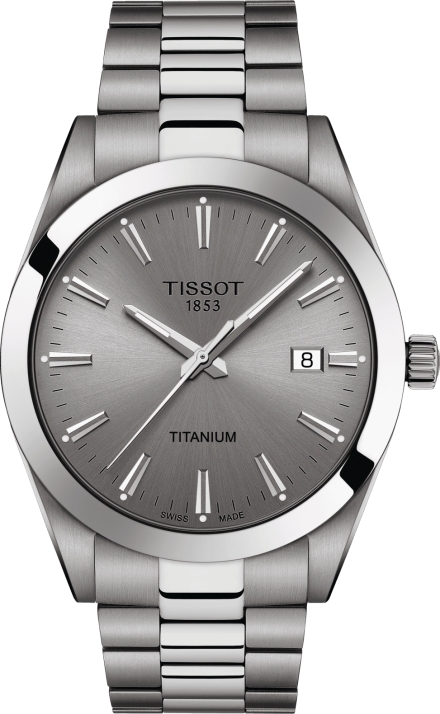 Часы Tissot Gentleman Titanium T127.410.44.081.00 (alt. ref. T1274104408100)