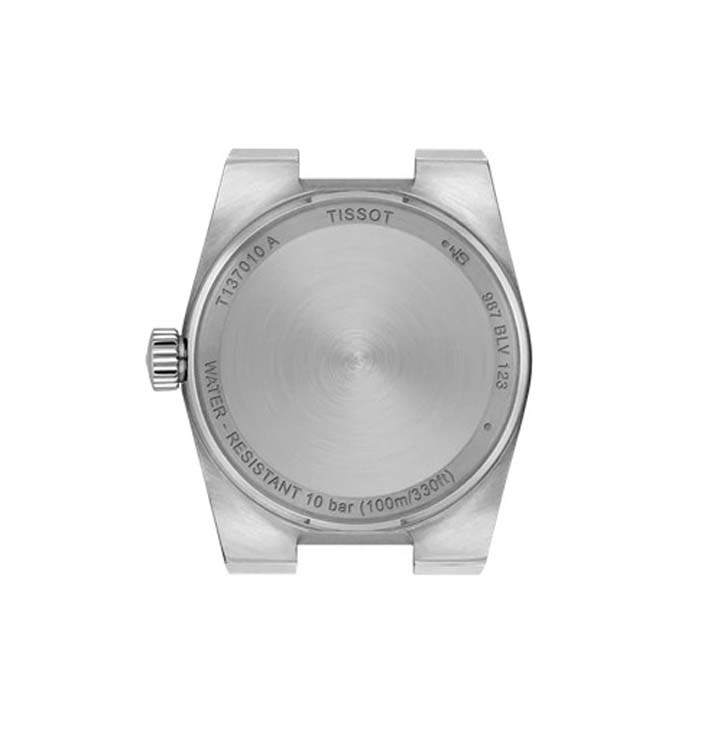 Женские часы Tissot T137 T-Classic PRX T137.010.11.111.00, механизм кварцевый, циферблат белый, браслет нержавеющая сталь — Изображение 3