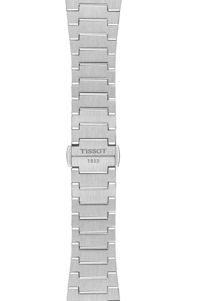 Женские часы Tissot T137 T-Classic PRX T137.207.11.051.00, механизм механический с автоподзаводом, циферблат черный, браслет нержавеющая сталь — Изображение 4