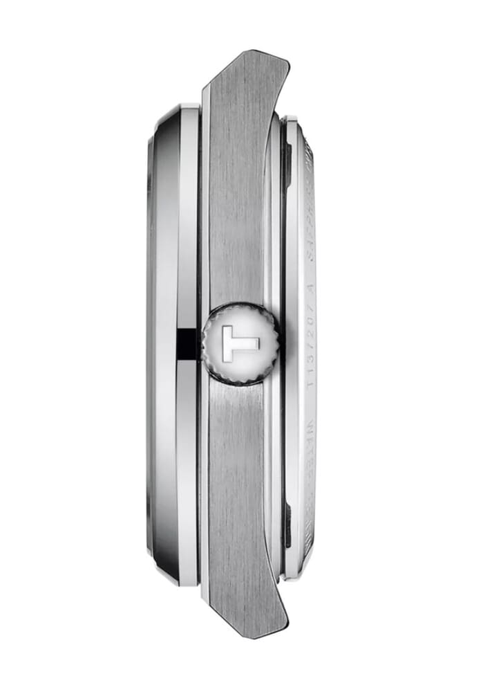 Женские часы Tissot T137 T-Classic PRX T137.207.11.091.00, механизм механический с автоподзаводом, циферблат зеленый, браслет нержавеющая сталь — Изображение 2