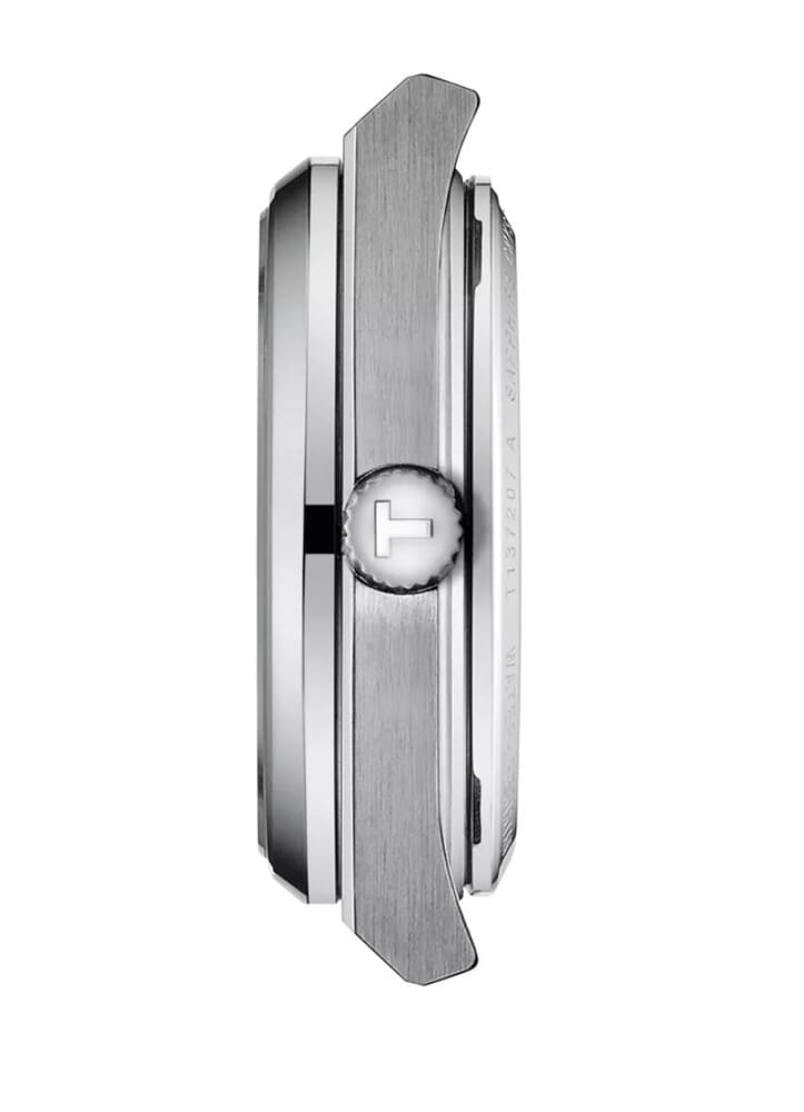 Женские механический с автоподзаводом часы Tissot T137 T-Classic PRX   T137.207.11.111.00 белый нержавеющая сталь — Изображение 2