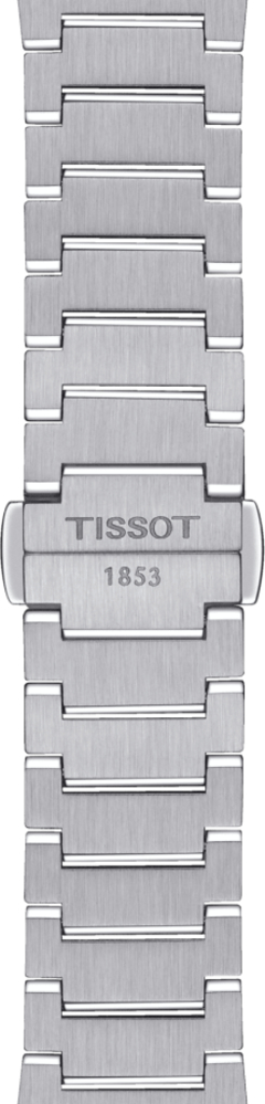 Женские кварцевый часы Tissot T137 T-Classic PRX T137.210.11.041.00 синий нержавеющая сталь — Изображение 2