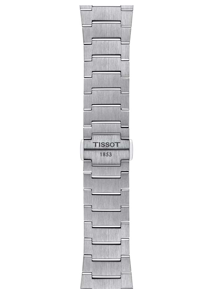 Мужские часы Tissot T137 T-Classic PRX T137.407.11.041.02, механизм механический с автоподзаводом, циферблат синий, браслет нержавеющая сталь — Изображение 14