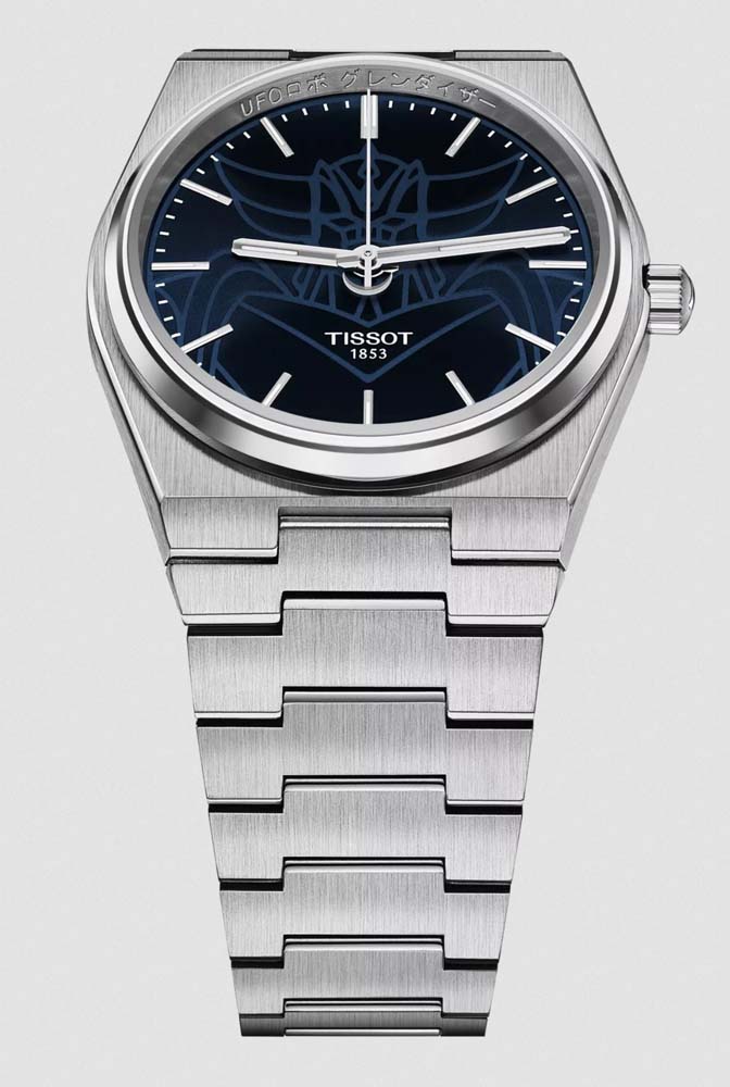 Мужские часы Tissot T137 T-Classic PRX T137.407.11.041.02, механизм механический с автоподзаводом, циферблат синий, браслет нержавеющая сталь — Изображение 8