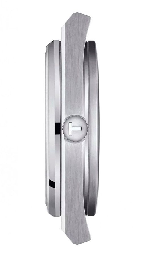 Мужские часы Tissot T137 T-Classic PRX T137.407.11.091.00, механизм механический с автоподзаводом, циферблат зеленый, браслет нержавеющая сталь — Изображение 4