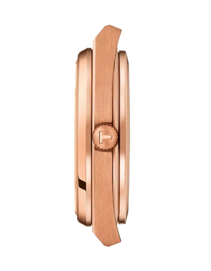 Мужские часы Tissot T137 T-Classic PRX T137.407.33.041.00, механизм механический с автоподзаводом, циферблат синий, браслет нержавеющая сталь + pvd — Изображение 2