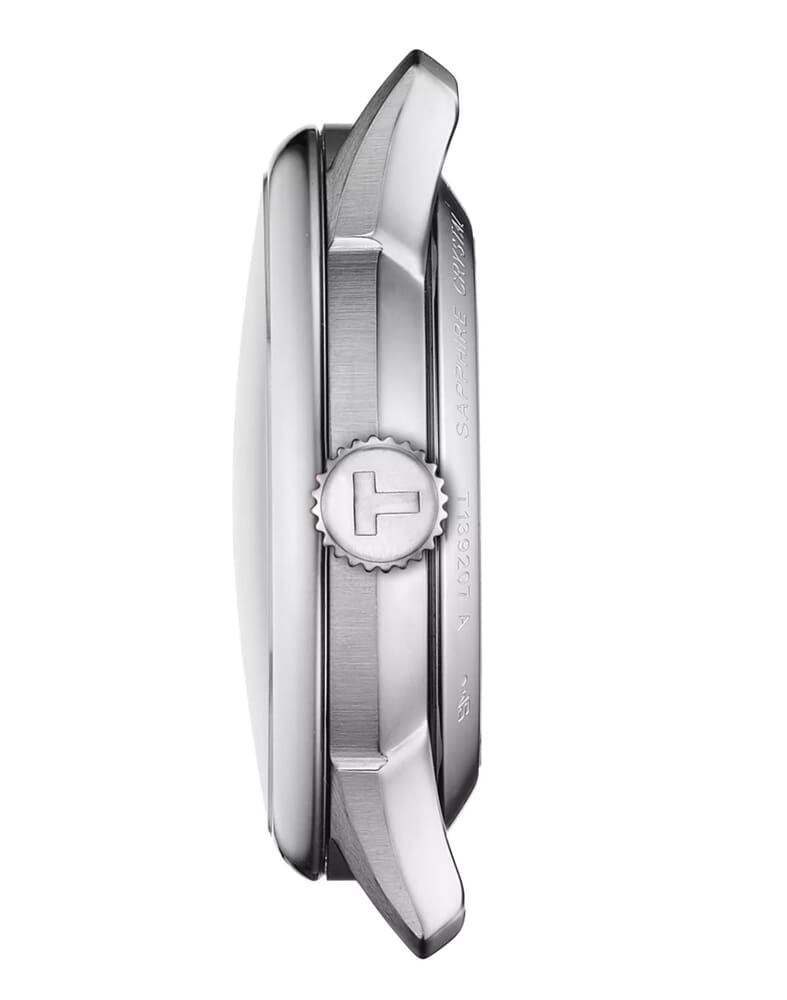 Женские механический с автоподзаводом часы Tissot T139 T-Classic Chemin Des Tourelles T139.207.11.048.00 синий нержавеющая сталь — Изображение 2