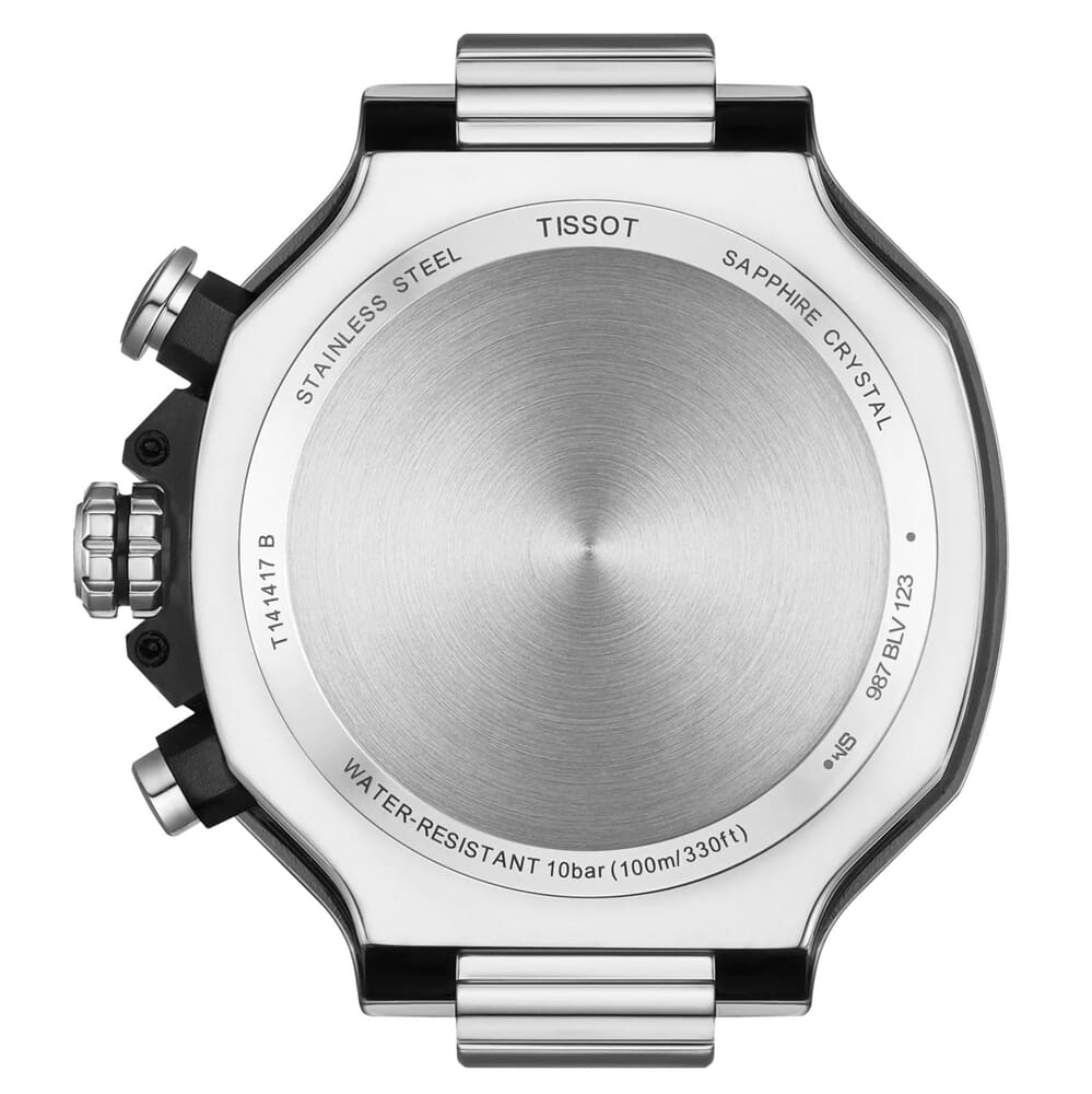 Мужские кварцевый часы Tissot T141 T-Sport  T-Race T141.417.11.031.00 серебристый нержавеющая сталь — Изображение 3