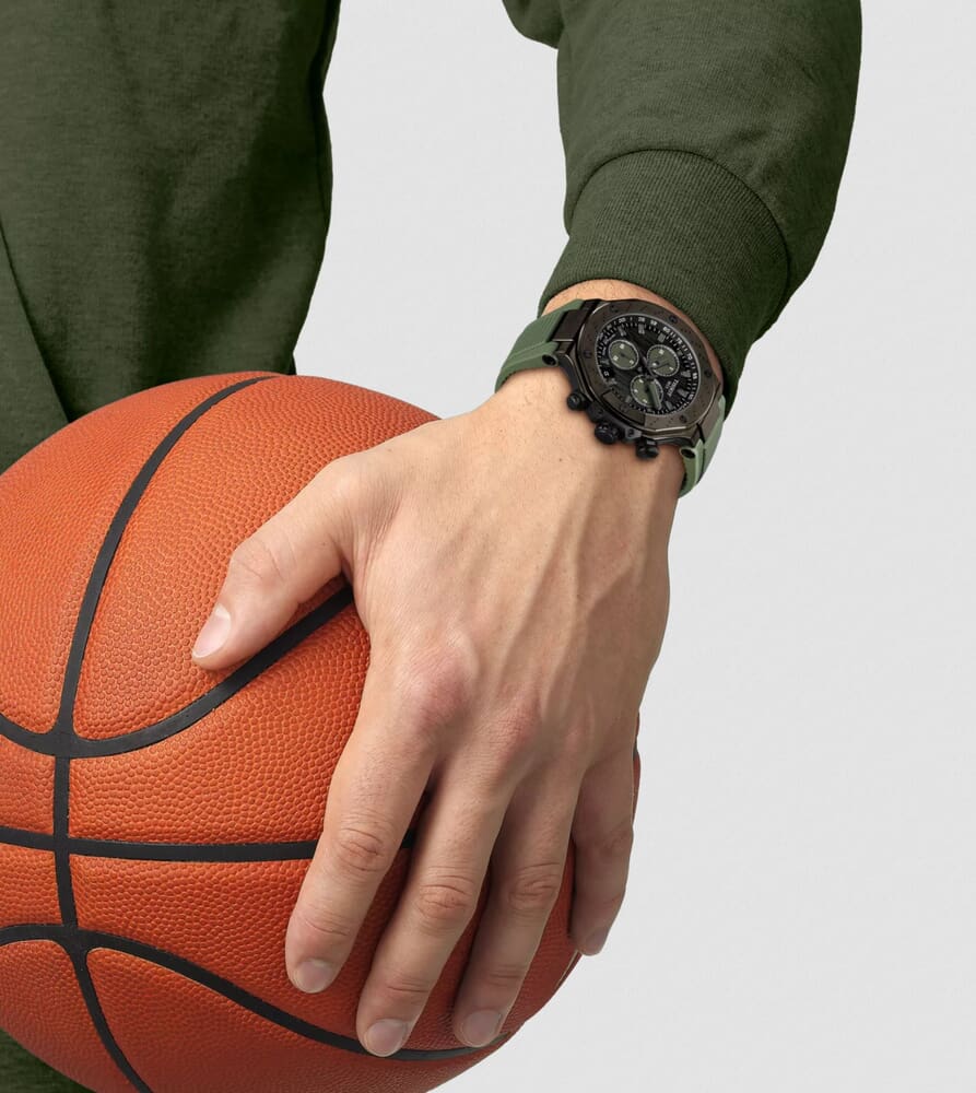 Мужские кварцевый часы Tissot T141 T-Sport T-Race Chronograph T141.417.37.061.02 серый силикон — Изображение 5