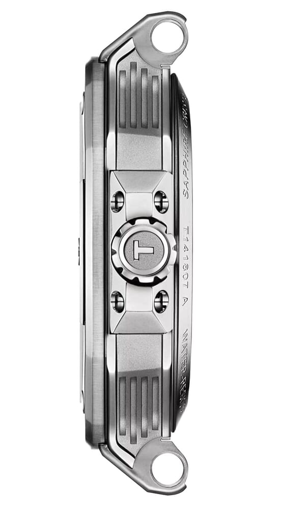 Мужские механический  с автоподзаводом часы Tissot T141 T-Sport  T-Race T141.807.11.041.00 синий нержавеющая сталь — Изображение 2