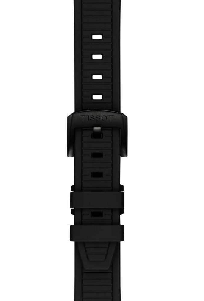 Мужские часы Tissot T141 T-Sport  T-Race T141.817.37.051.00, механизм кварцевый, циферблат черный, браслет синтетика — Изображение 4