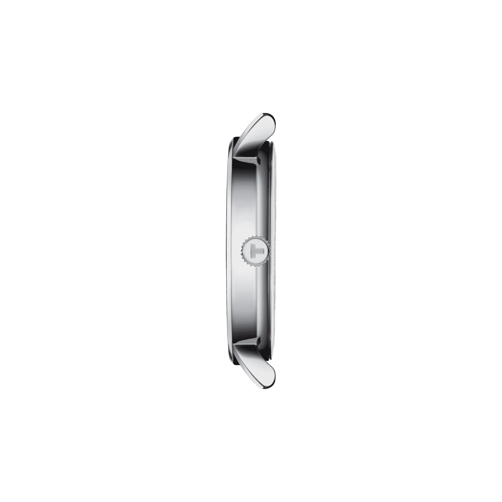 Женские часы Tissot T143 T-Classic Everytime Lady T143.210.17.091.00, механизм кварцевый, циферблат синий, браслет кожа — Изображение 4