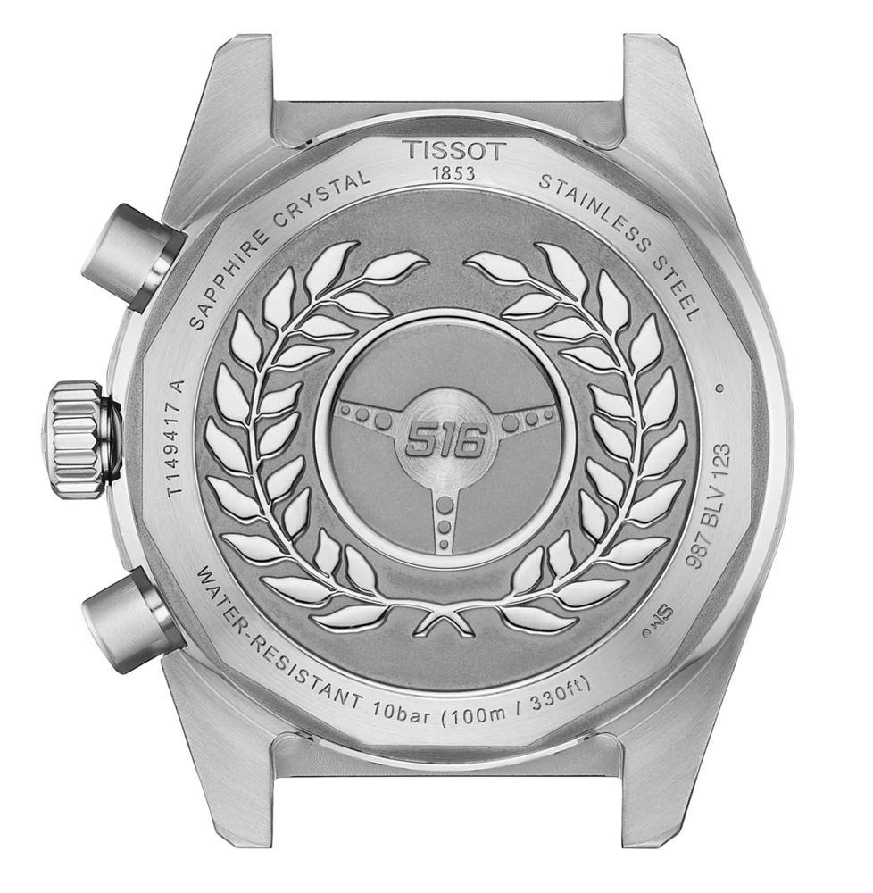 Мужские кварцевый часы Tissot T149 T-Sport PR 516 T149.417.11.041.00 синий нержавеющая сталь — Изображение 3