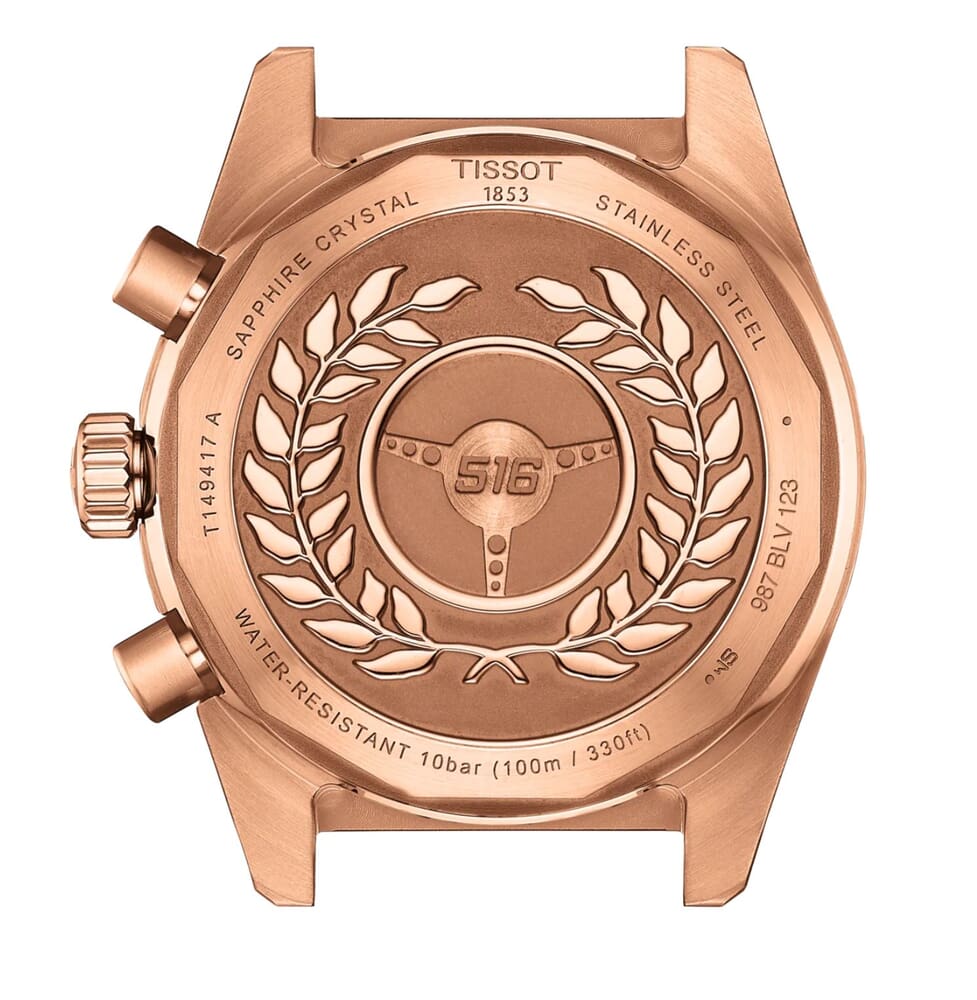 Мужские часы Tissot T149 T-Sport PR 516 T149.417.33.051.00, механизм кварцевый, циферблат черный, браслет нержавеющая сталь + pvd — Изображение 3