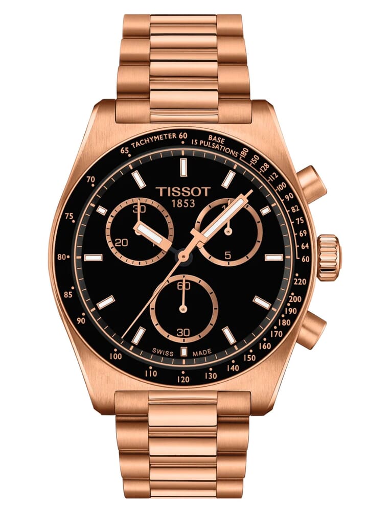 Мужские часы Tissot T149 T-Sport PR 516 T149.417.33.051.00, механизм кварцевый, циферблат черный, браслет нержавеющая сталь + pvd — Изображение 1