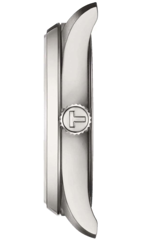 Женские кварцевый часы Tissot T150 T-Classic PR 100 T150.210.11.351.00 синий нержавеющая сталь — Изображение 3