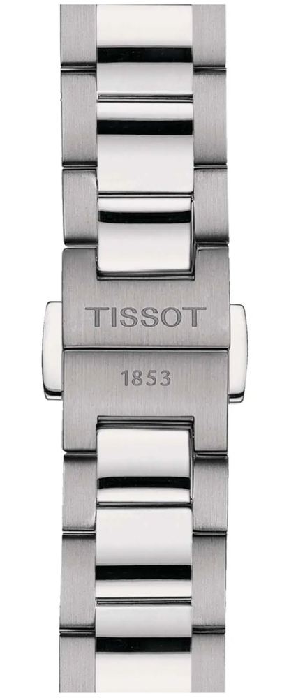 Женские кварцевый часы Tissot T150 T-Classic PR 100 T150.210.11.351.00 синий нержавеющая сталь — Изображение 5